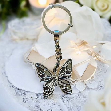 Porte-clés papillon