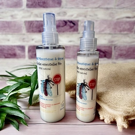 Spray anti moustiques et tiques