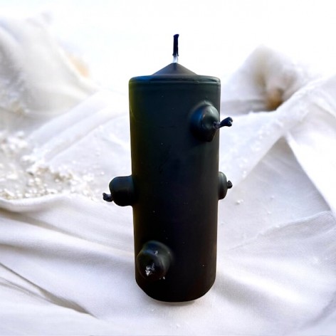 Candle 7 wicks, Black S