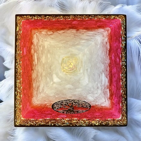 Orgonite pyramide XL Arbre de Vie