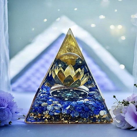 Pyramide Orgonite, Lapis Lotus