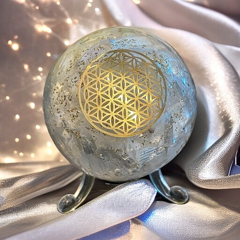 Orgonite sphere, Flower of life