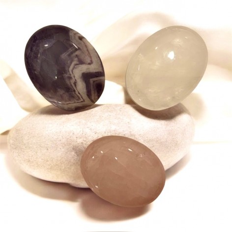 Golden Triangle pebbles