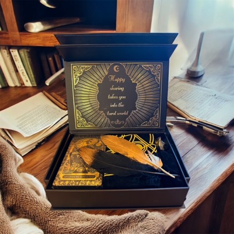 Tarot Blattgold, Box