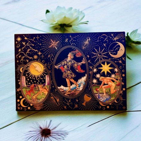 Tarot Blattgold, Box