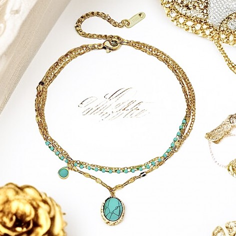 Vergoldetes Armband, Solar