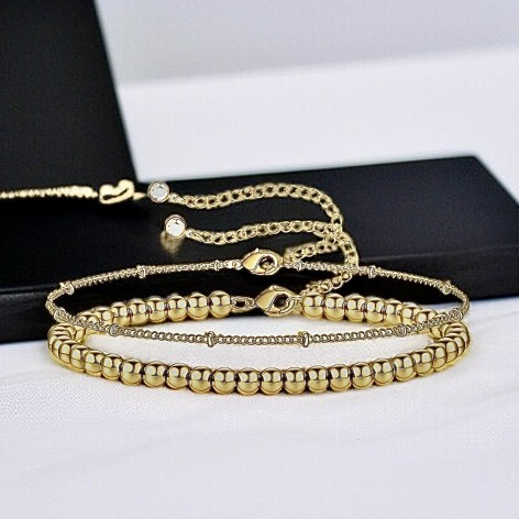 Gold-plated bracelet, Winter Beauty