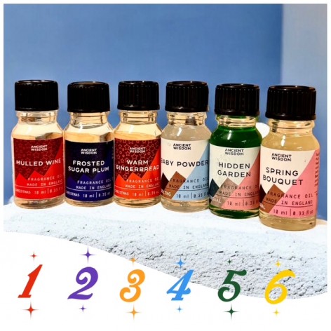 Perfumed oils, Jardin Secret collection