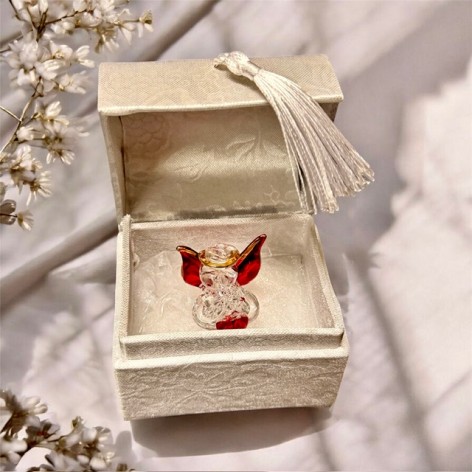 Schutzengel in seiner hübschen Schachtel