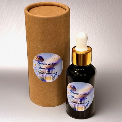 Sérum visage, Huiles essentielles précieuses & Argan