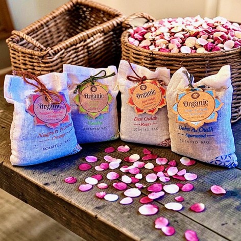 Scented sachets, Set of 4
