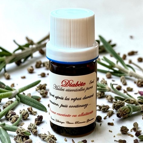 Adapted essential oils, Diabetes
