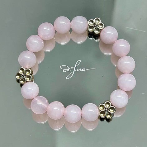 Bracelet de Quartz rose